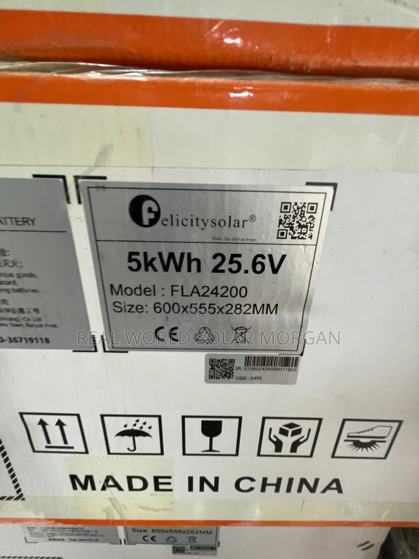 5kwh Felicity Lithium Battery (25.6v)