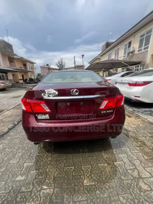 Lexus ES 350 2008 Burgundy