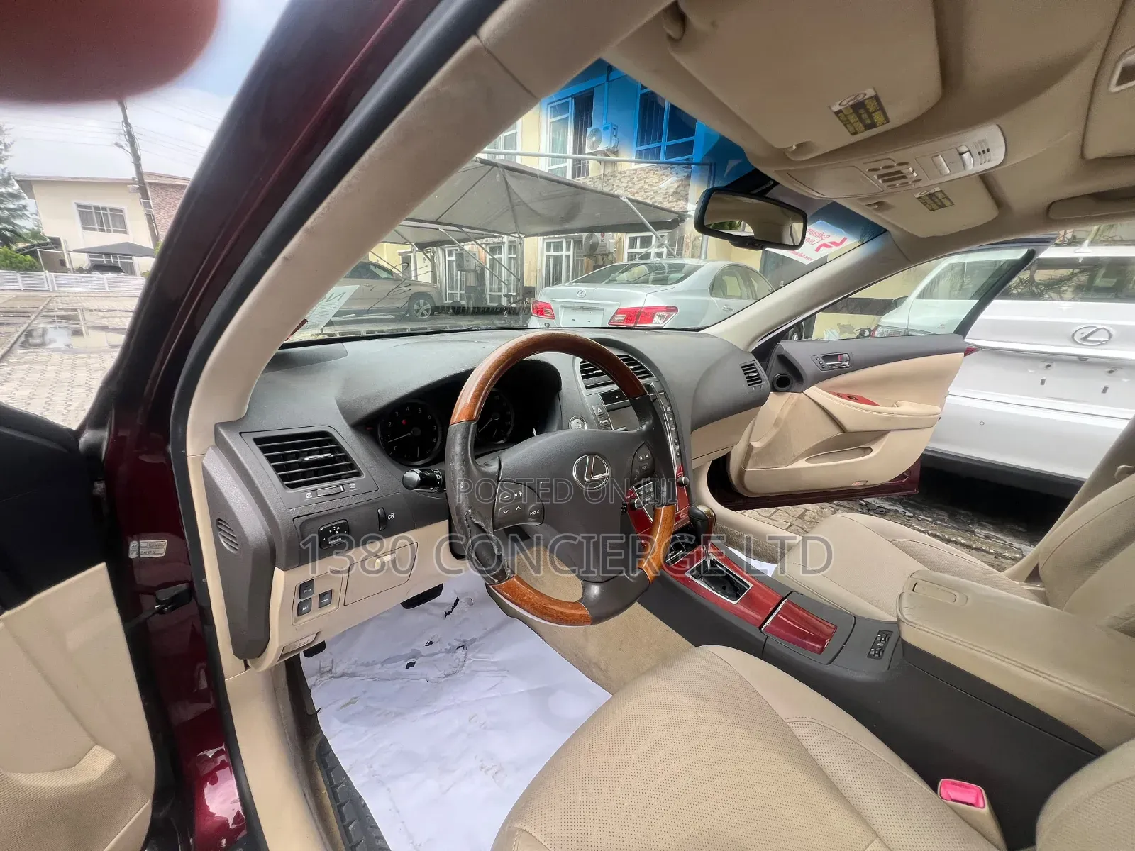Lexus ES 350 2008 Burgundy