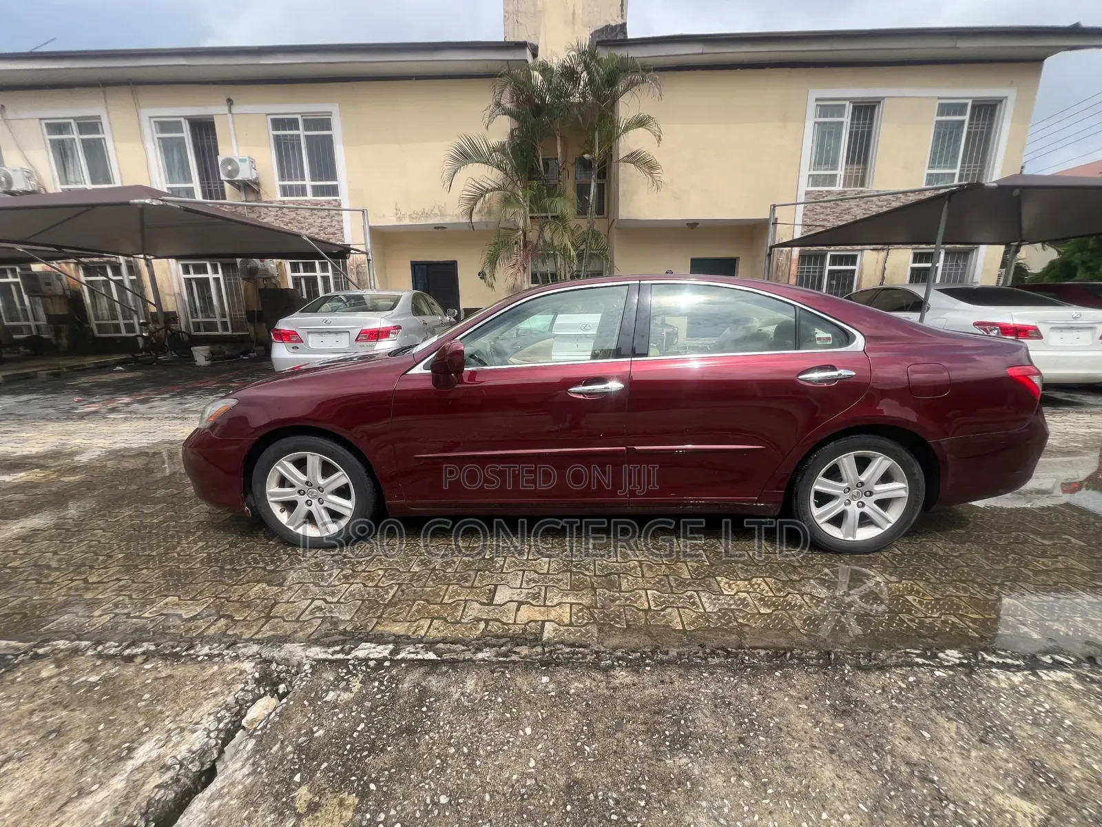 Lexus ES 350 2008 Burgundy