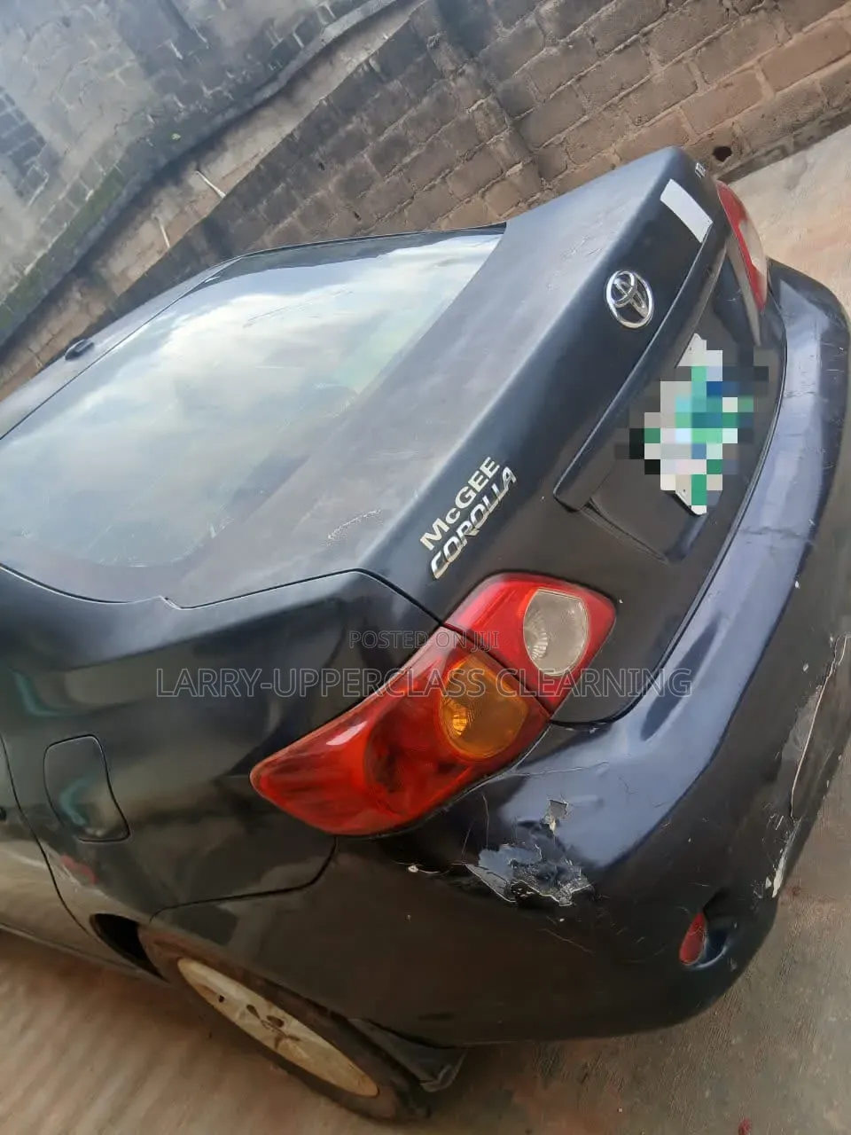 Toyota Corolla 2009 Black