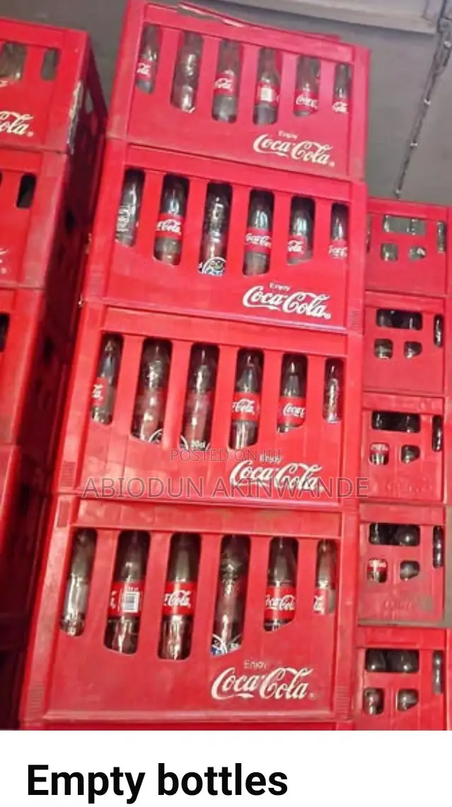 For Sale Coca Cola Big Bottle Empty