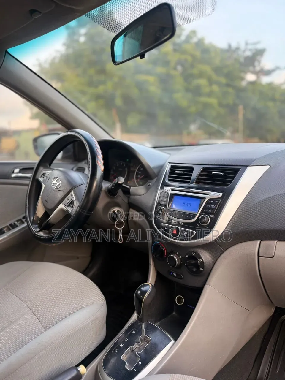 Hyundai Accent 2013 Black