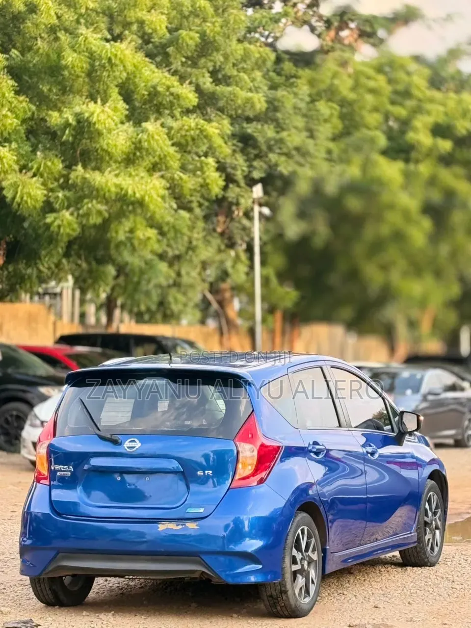 Nissan Versa 2016 Blue