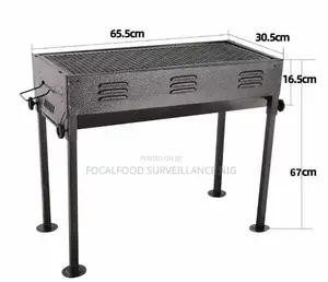65.5cm Standing Barbecue Set
