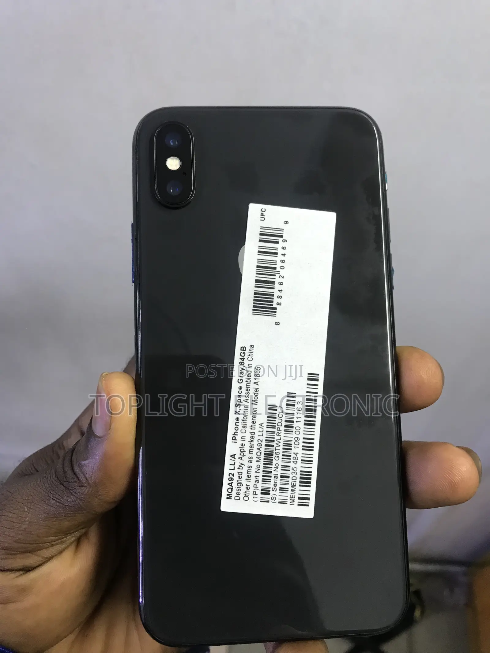 Apple iPhone X 64 GB Black