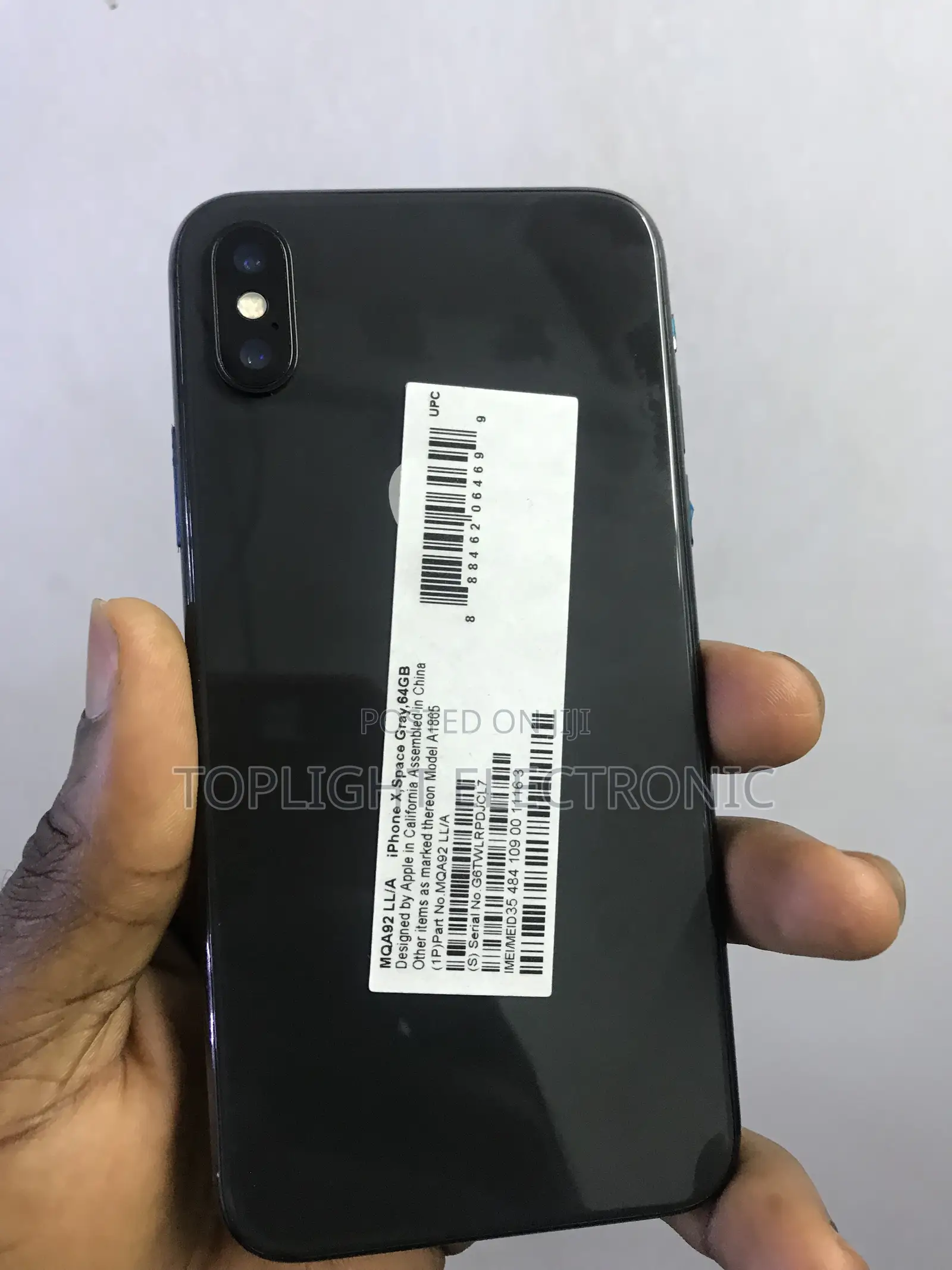 Apple iPhone X 64 GB Black
