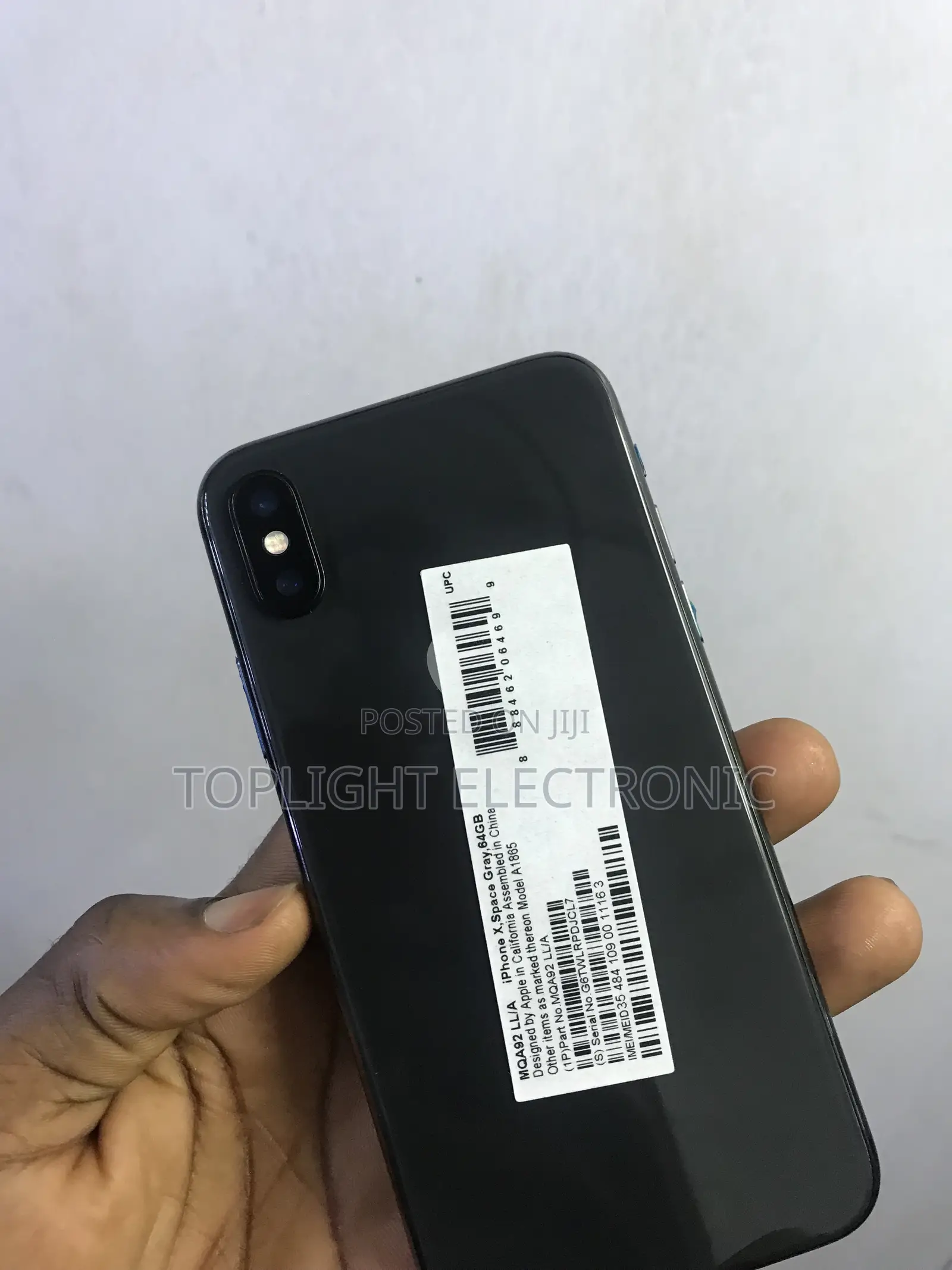 Apple iPhone X 64 GB Black