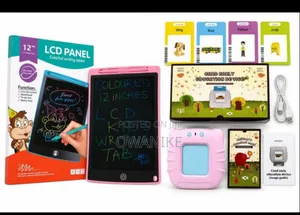 LCD Writing Tablet Talking Flash Card Reader for Kids