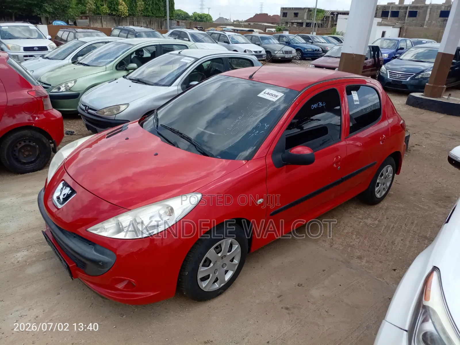 Peugeot 206 2008 Red
