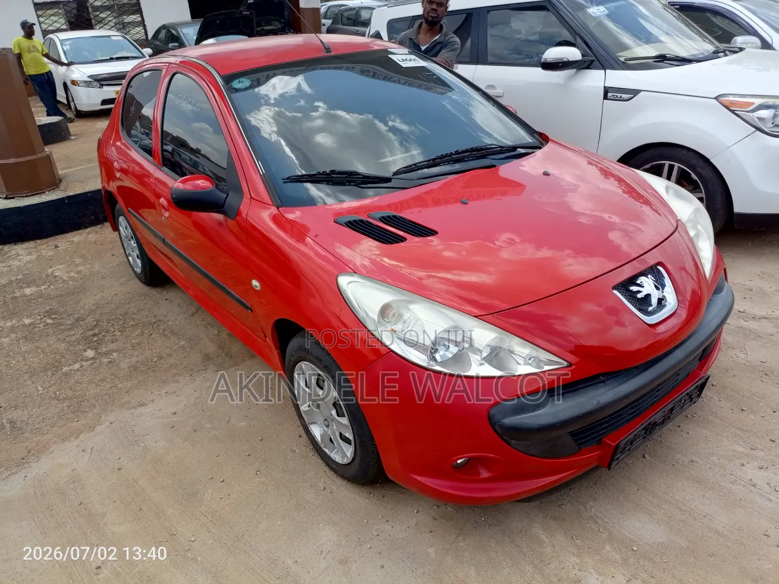 Peugeot 206 2008 Red