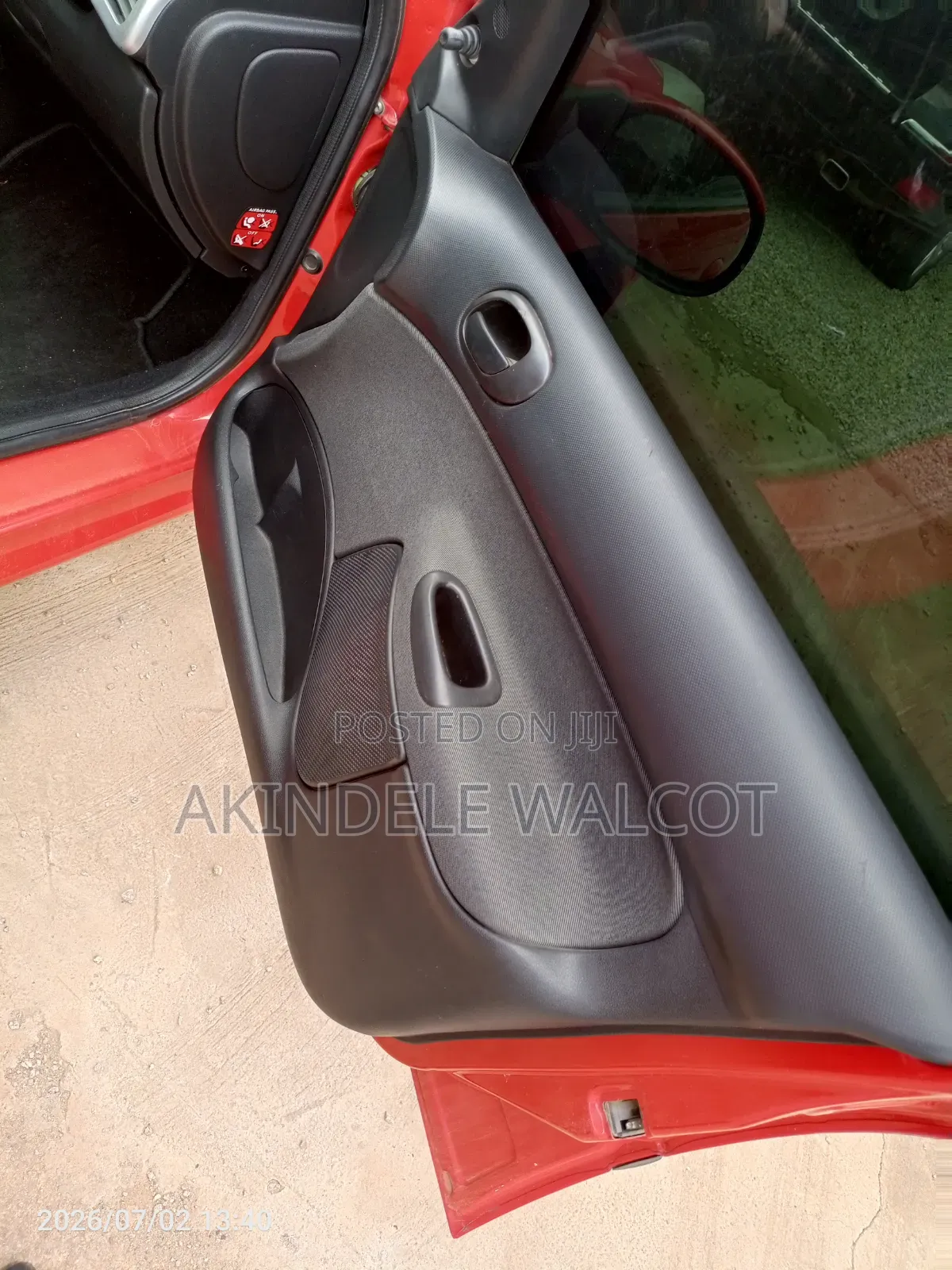 Peugeot 206 2008 Red