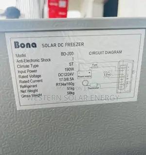 Bona 7 Steps Solar Freezer