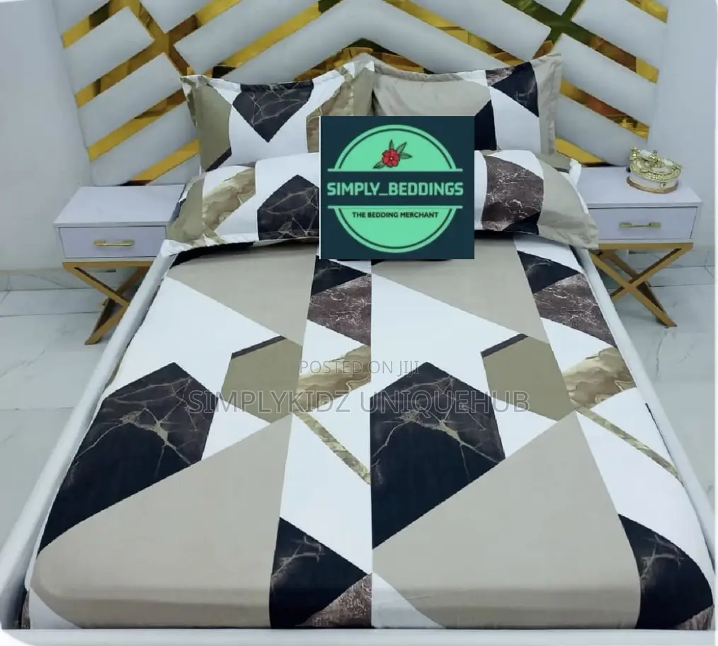 7 by 7 Bedsheet + 4 Pillow Cases