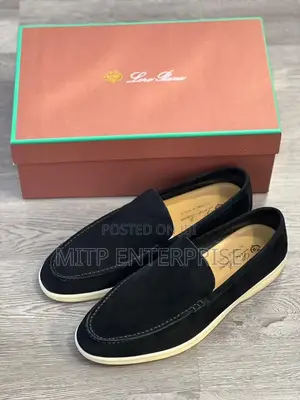 Loro Piana Italian Suede Loafers