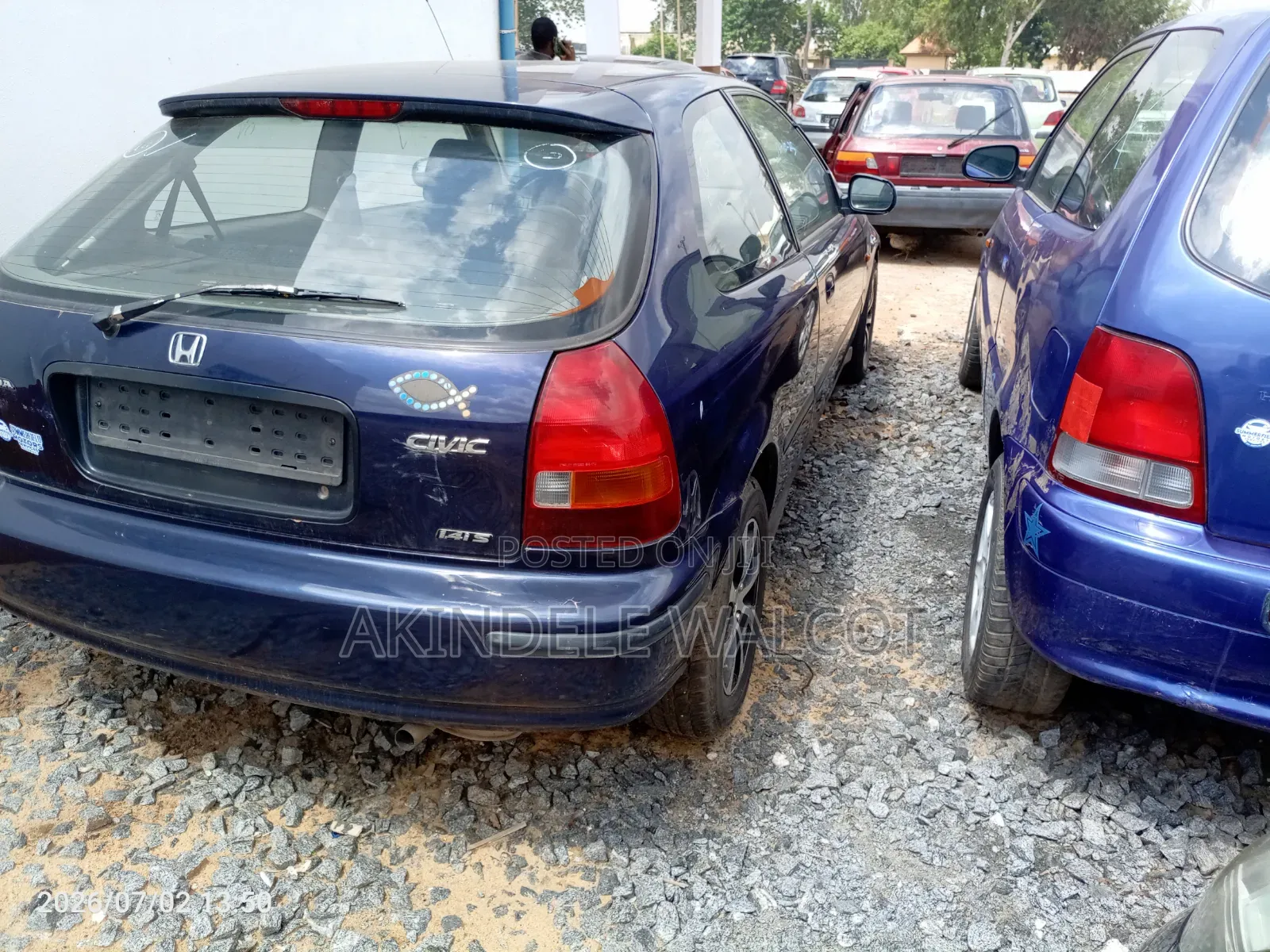 Honda Civic 1999 Blue