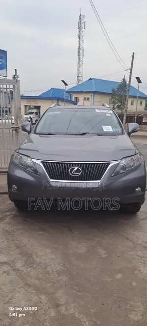 Lexus RX 350 FWD 2012 Gray