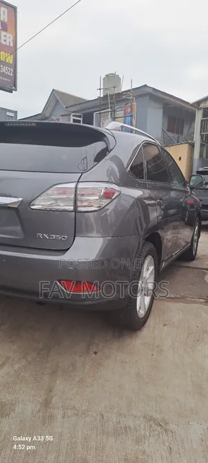 Lexus RX 350 FWD 2012 Gray