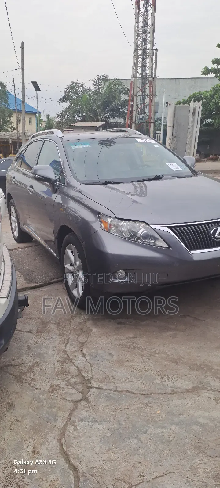 Lexus RX 350 FWD 2012 Gray