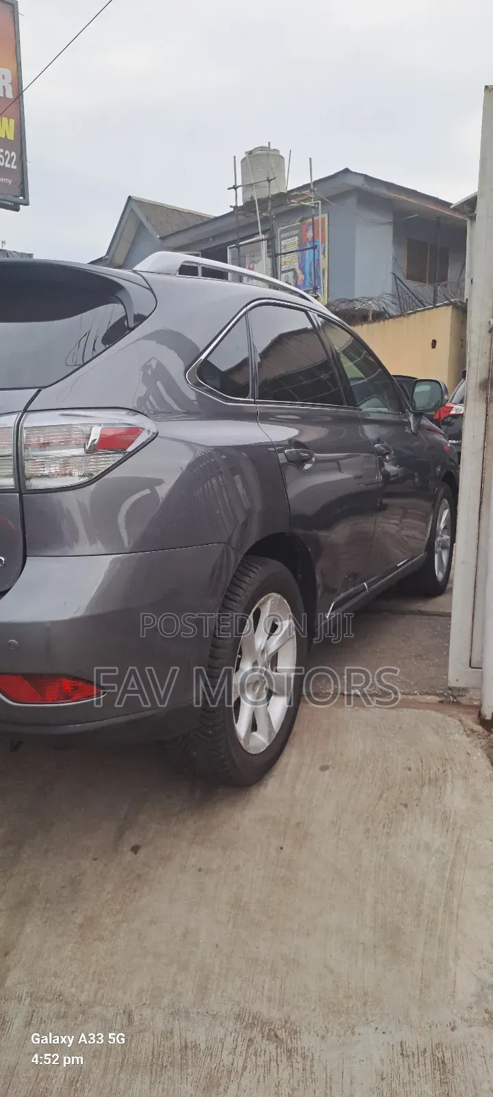 Lexus RX 350 FWD 2012 Gray