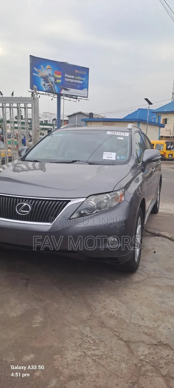 Lexus RX 350 FWD 2012 Gray