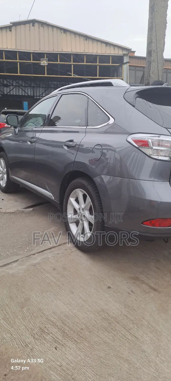 Lexus RX 350 FWD 2012 Gray