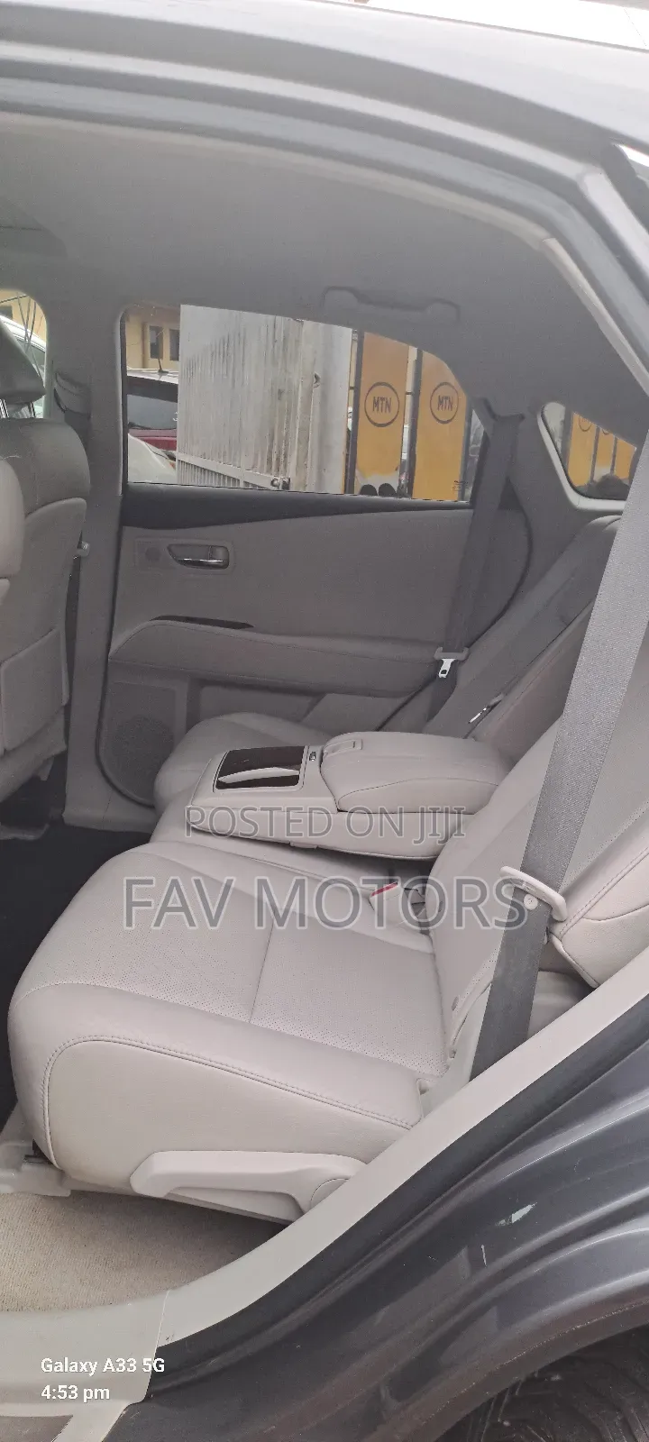 Lexus RX 350 FWD 2012 Gray
