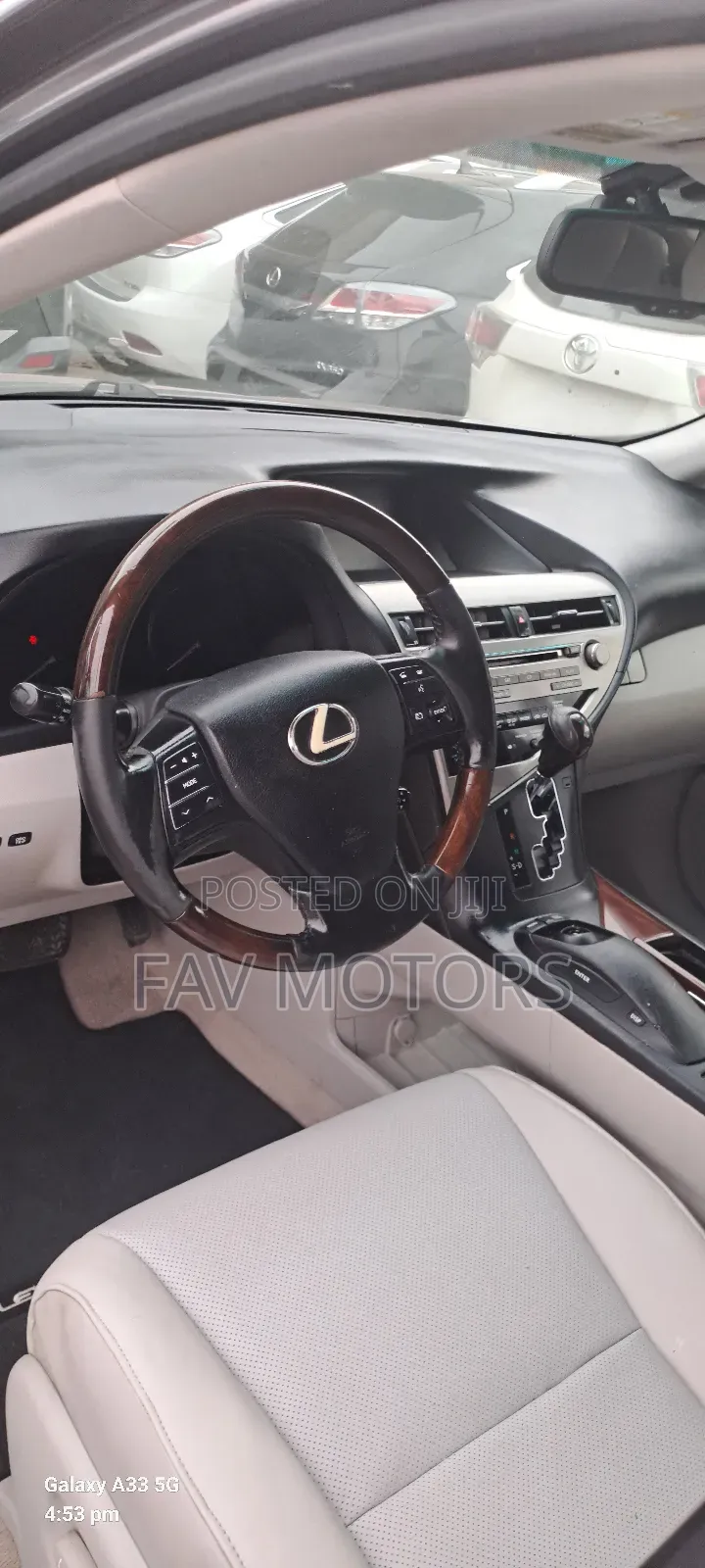 Lexus RX 350 FWD 2012 Gray