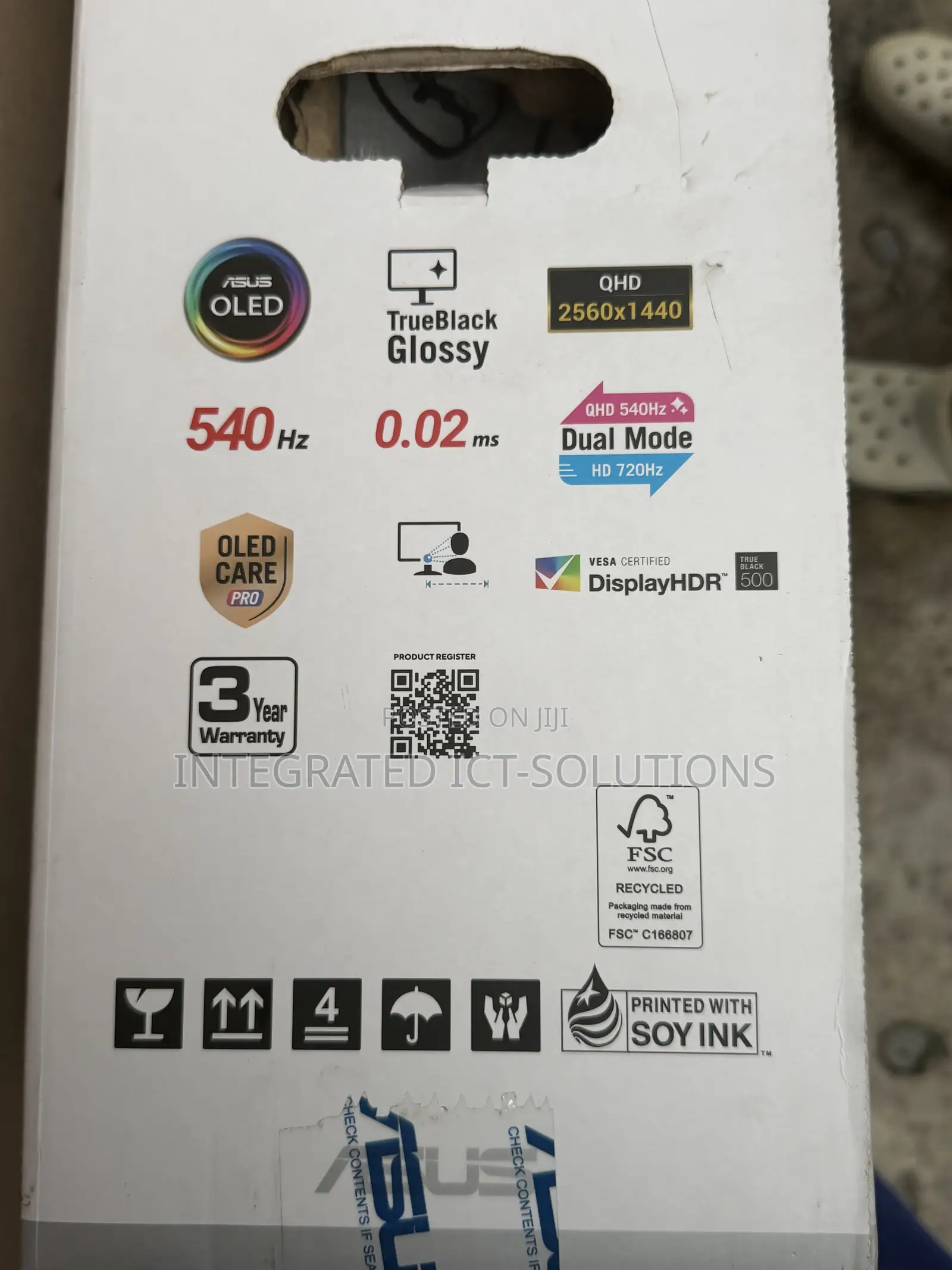 Asus Rog Swift Oled Pg27aqwp-W