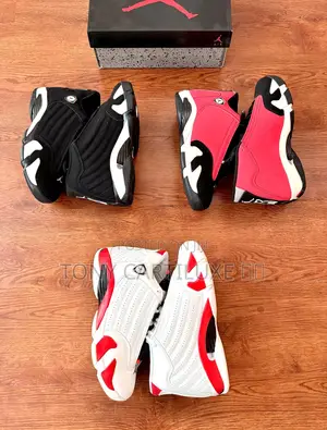 Original *Air Jordan 14 Retro* Men Women Sneakers