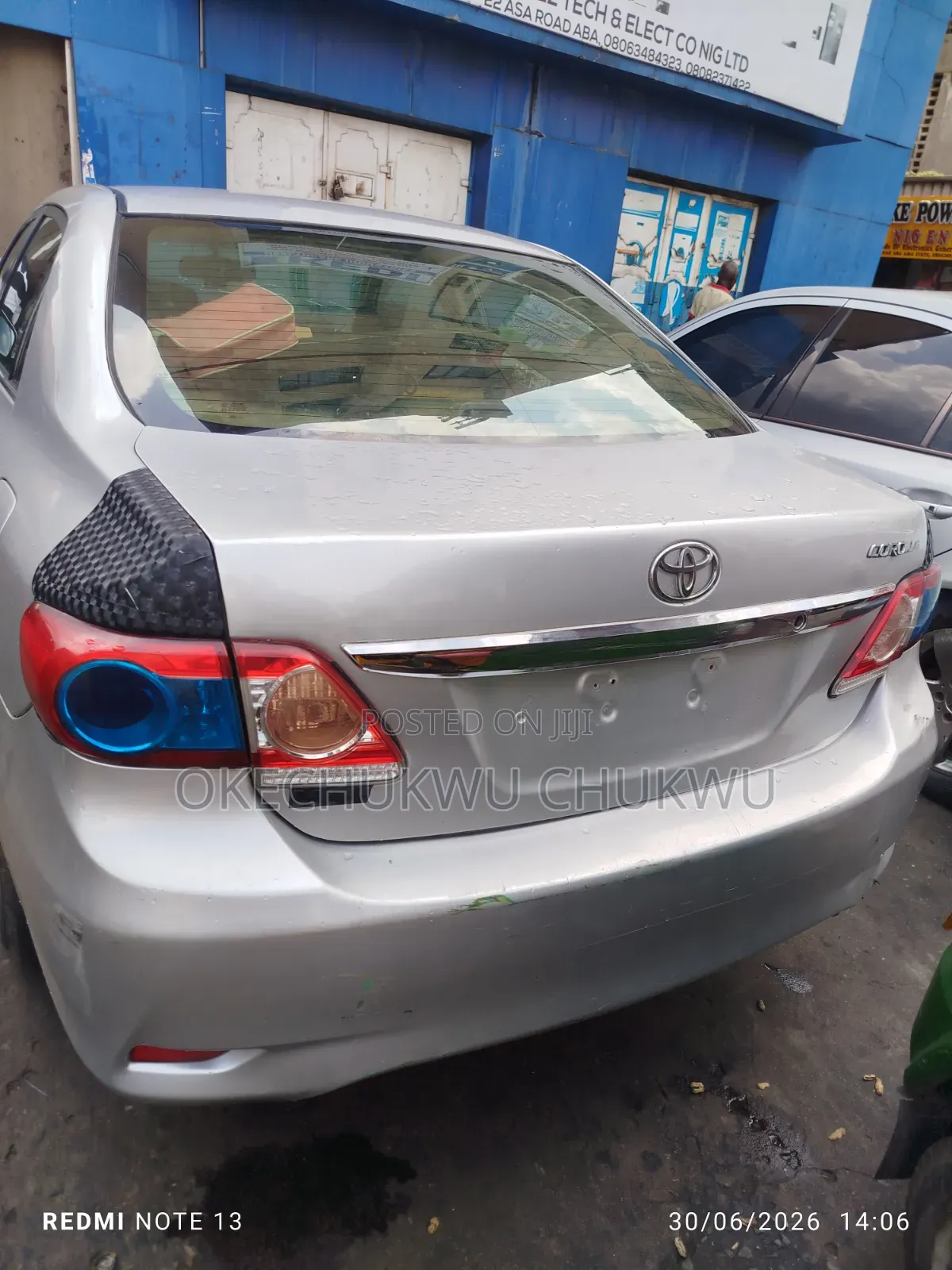 Toyota Corolla 2012 Silver