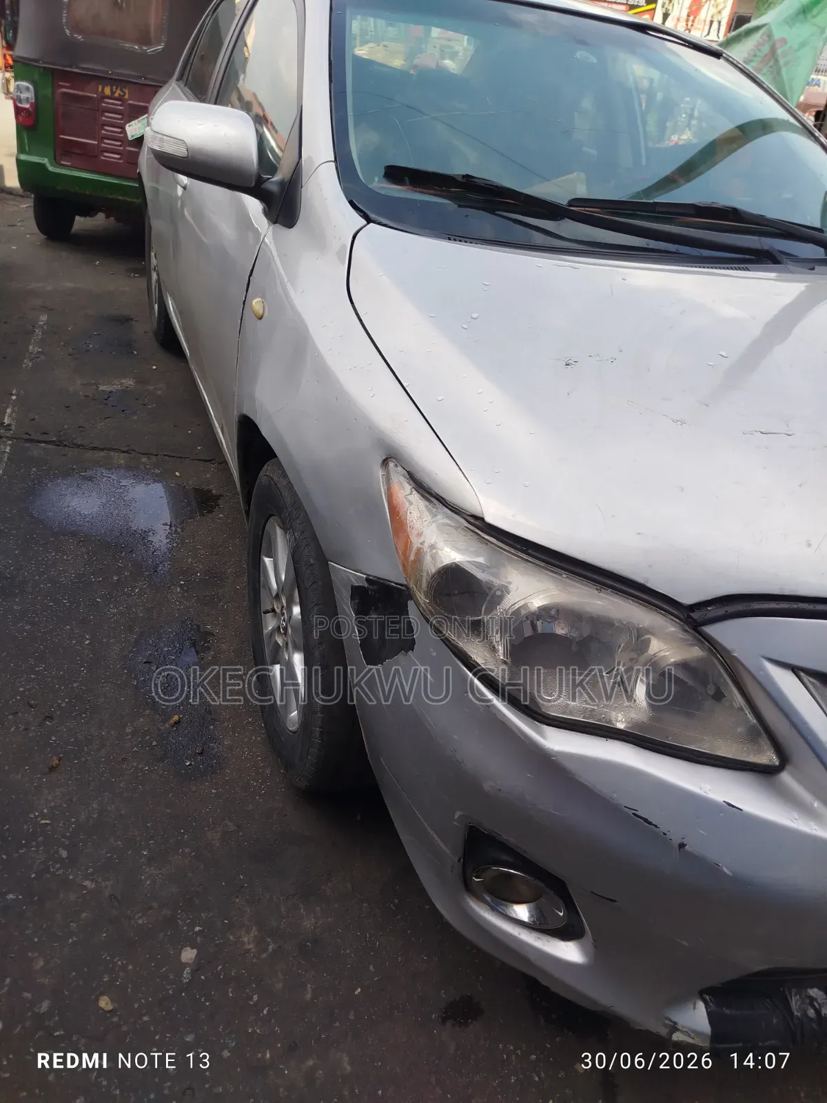 Toyota Corolla 2012 Silver