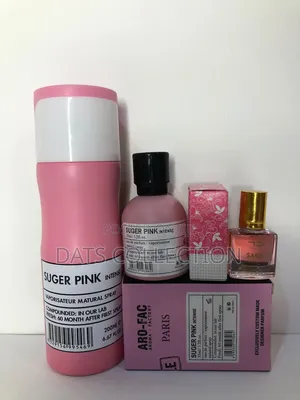 Premium Pink Perfume Set | Suger Pink Intense + Sara | ₦10,000