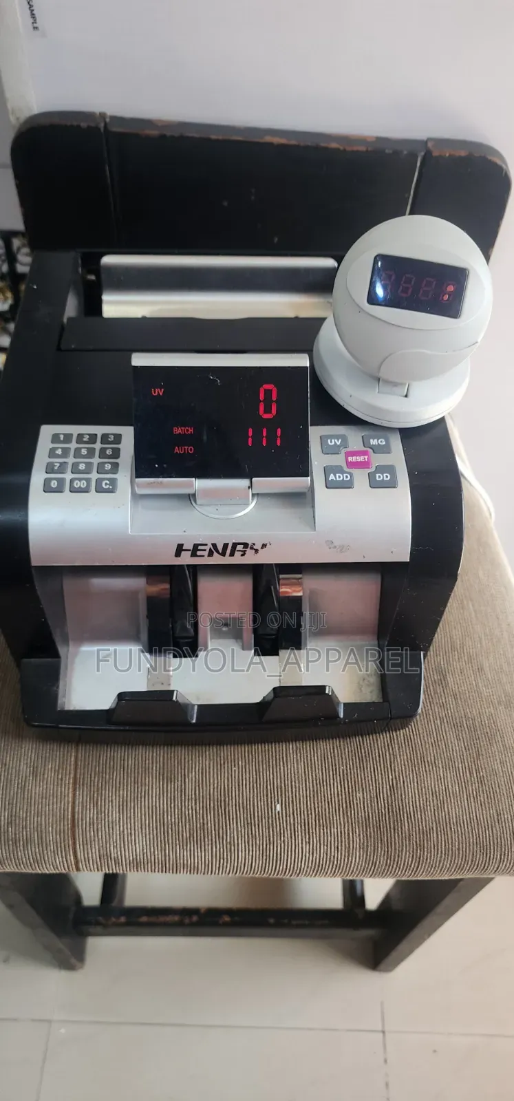 Henry Fully Automated Money Counting Machine