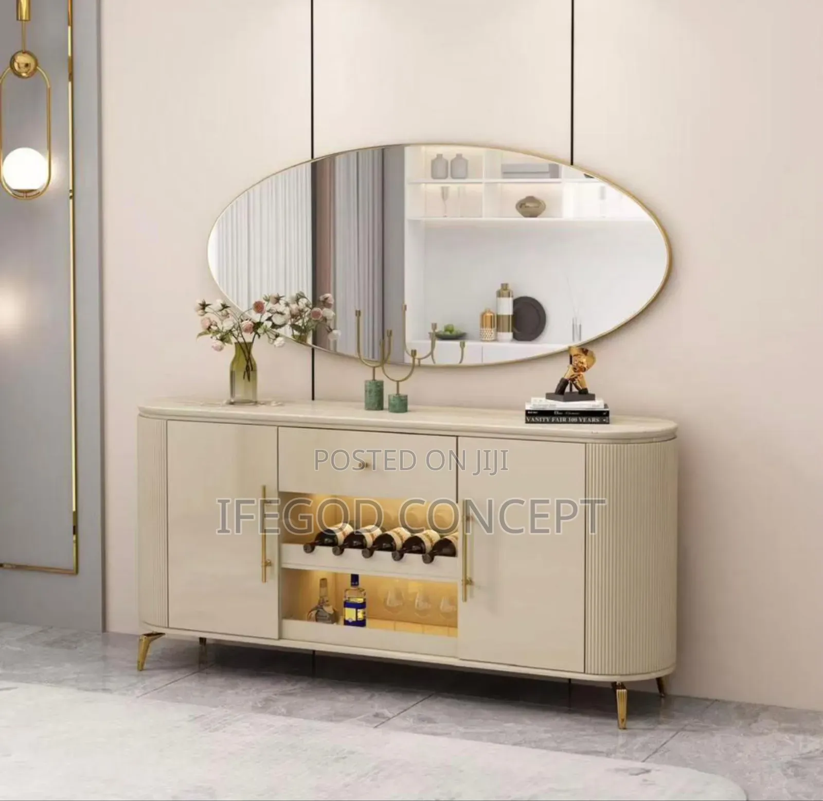 Buffet Console Stand