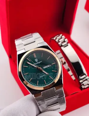 Poedagar Chain Wristwatch and Hand Chain