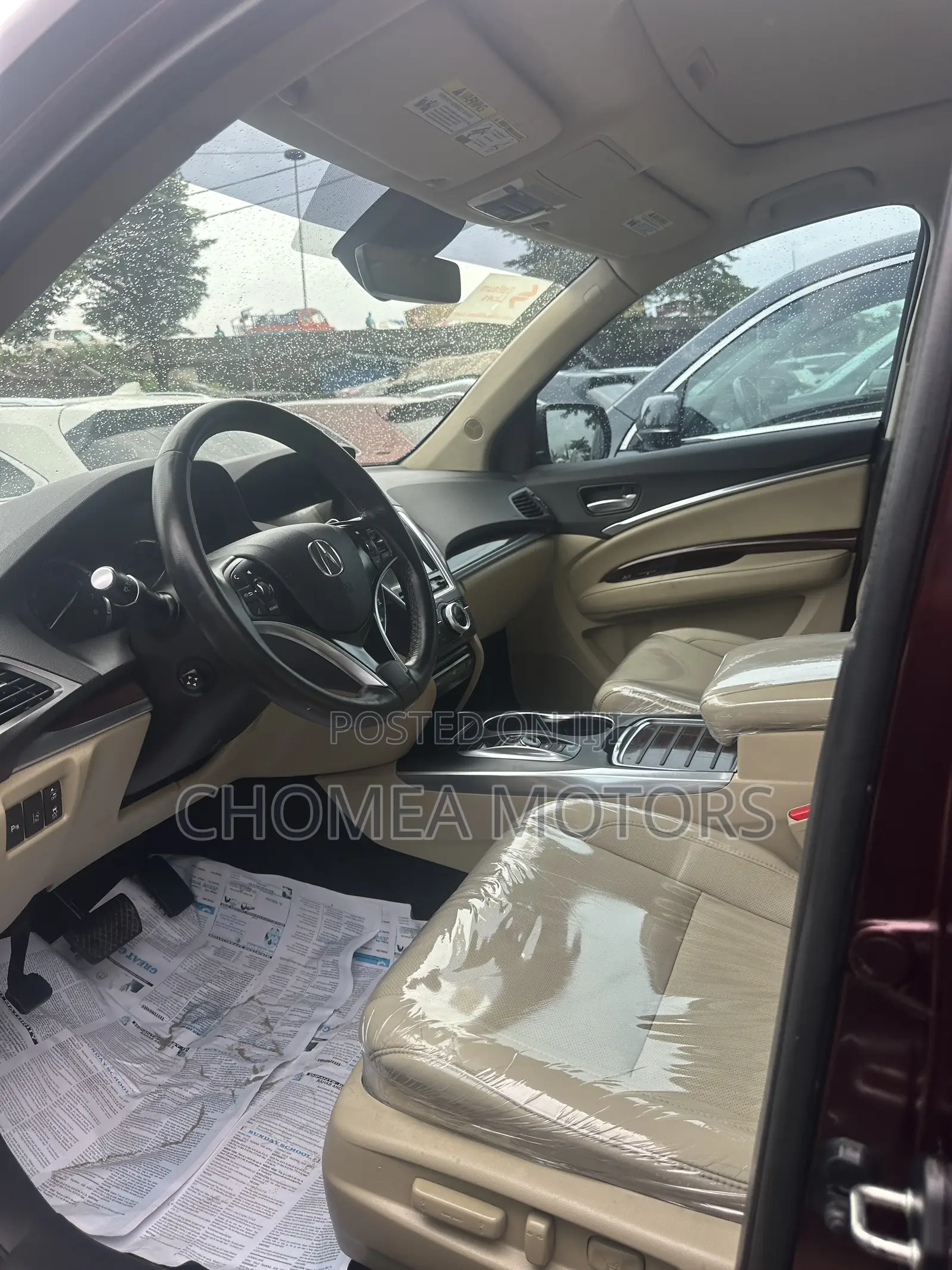 Acura MDX 2016 Red
