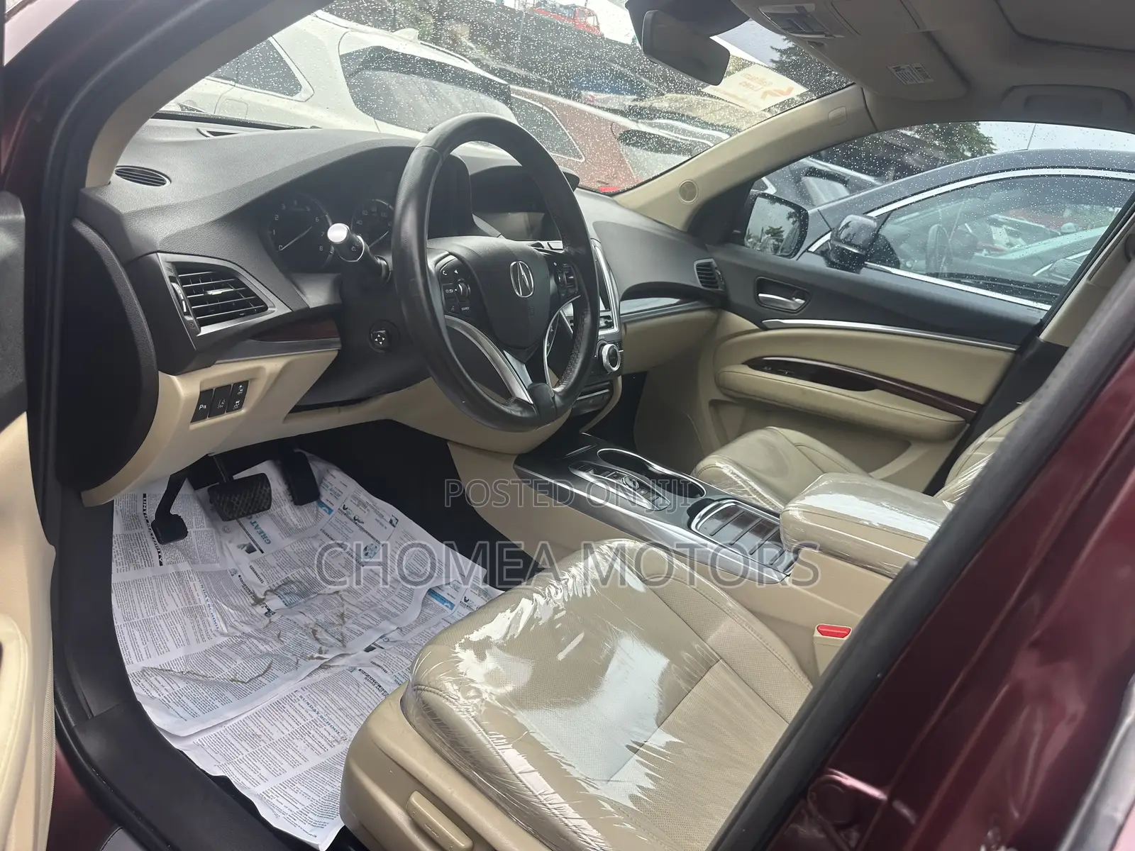 Acura MDX 2016 Red