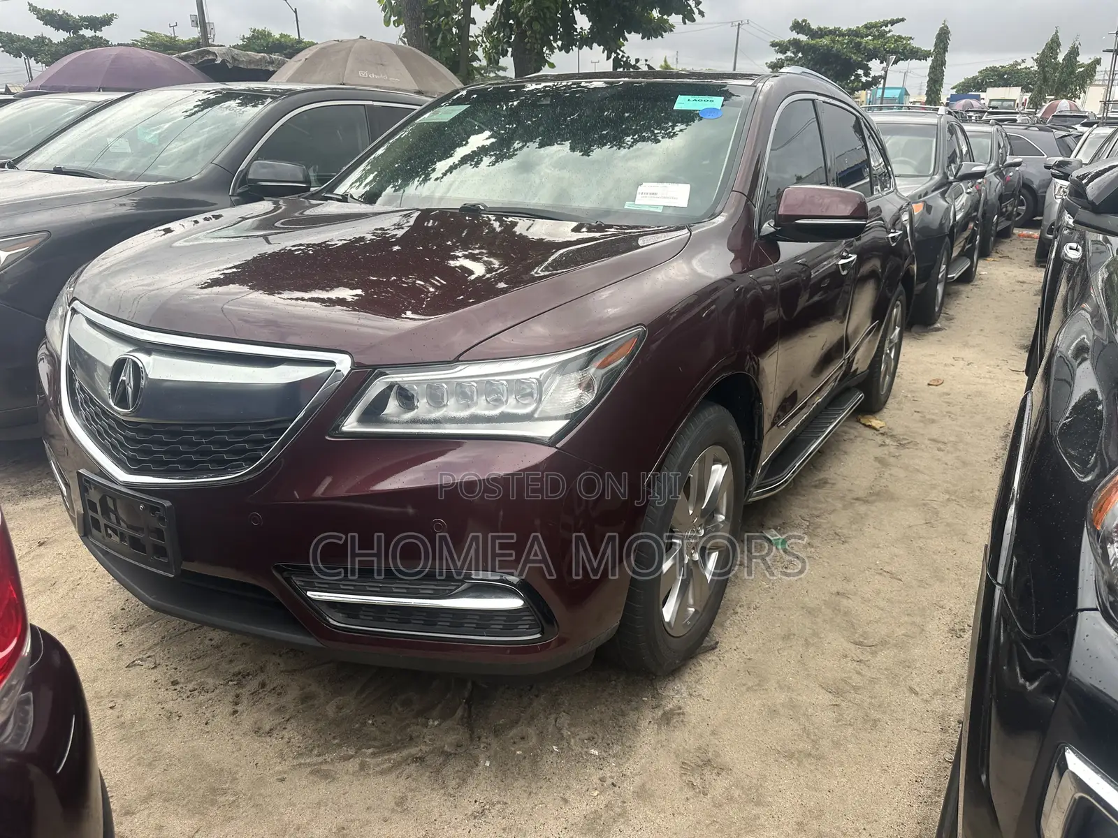 Acura MDX 2016 Red
