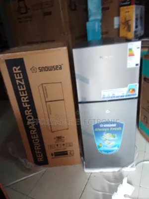 Grey Color Snowsea 120l Refrigerator+ Led Light