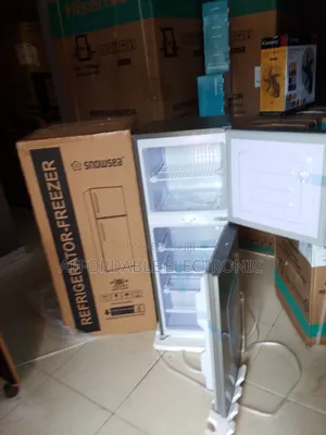 Grey Color Snowsea 120l Refrigerator+ Led Light