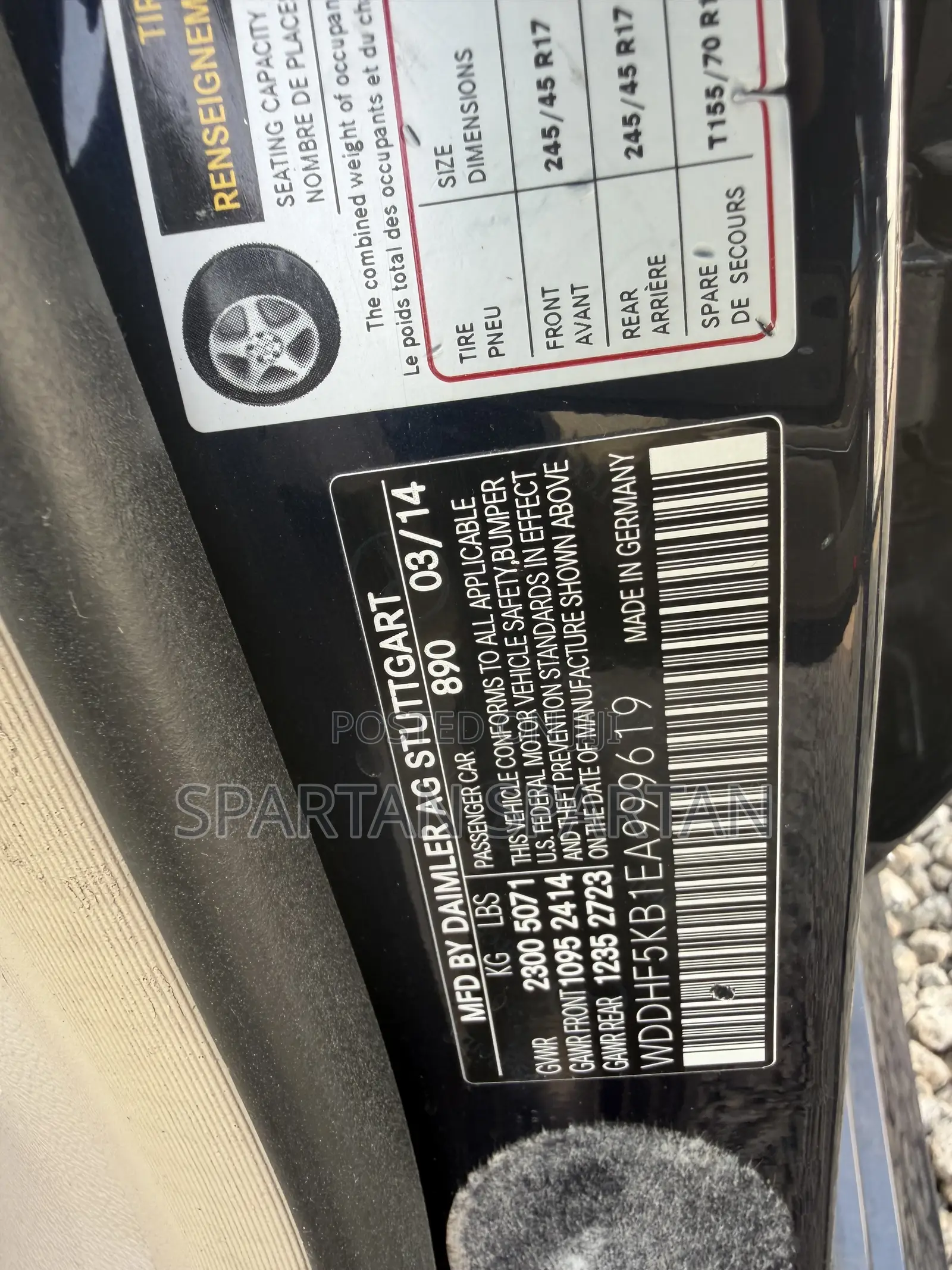 Mercedes-Benz E350 2014 Blue