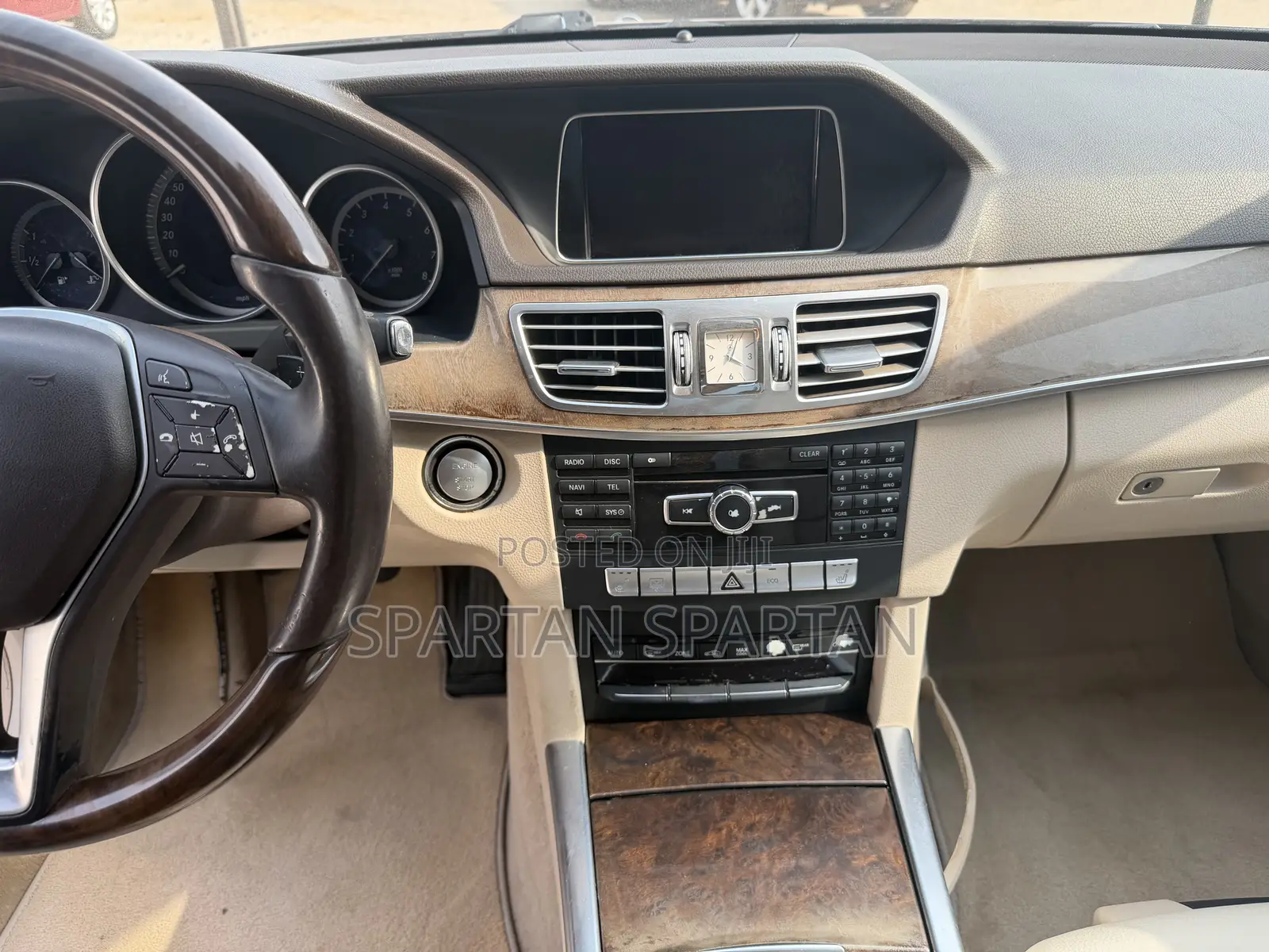 Mercedes-Benz E350 2014 Blue