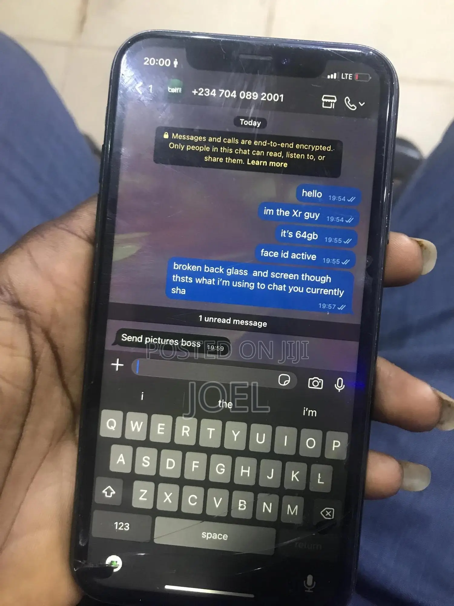 Apple iPhone XR 64 GB Black