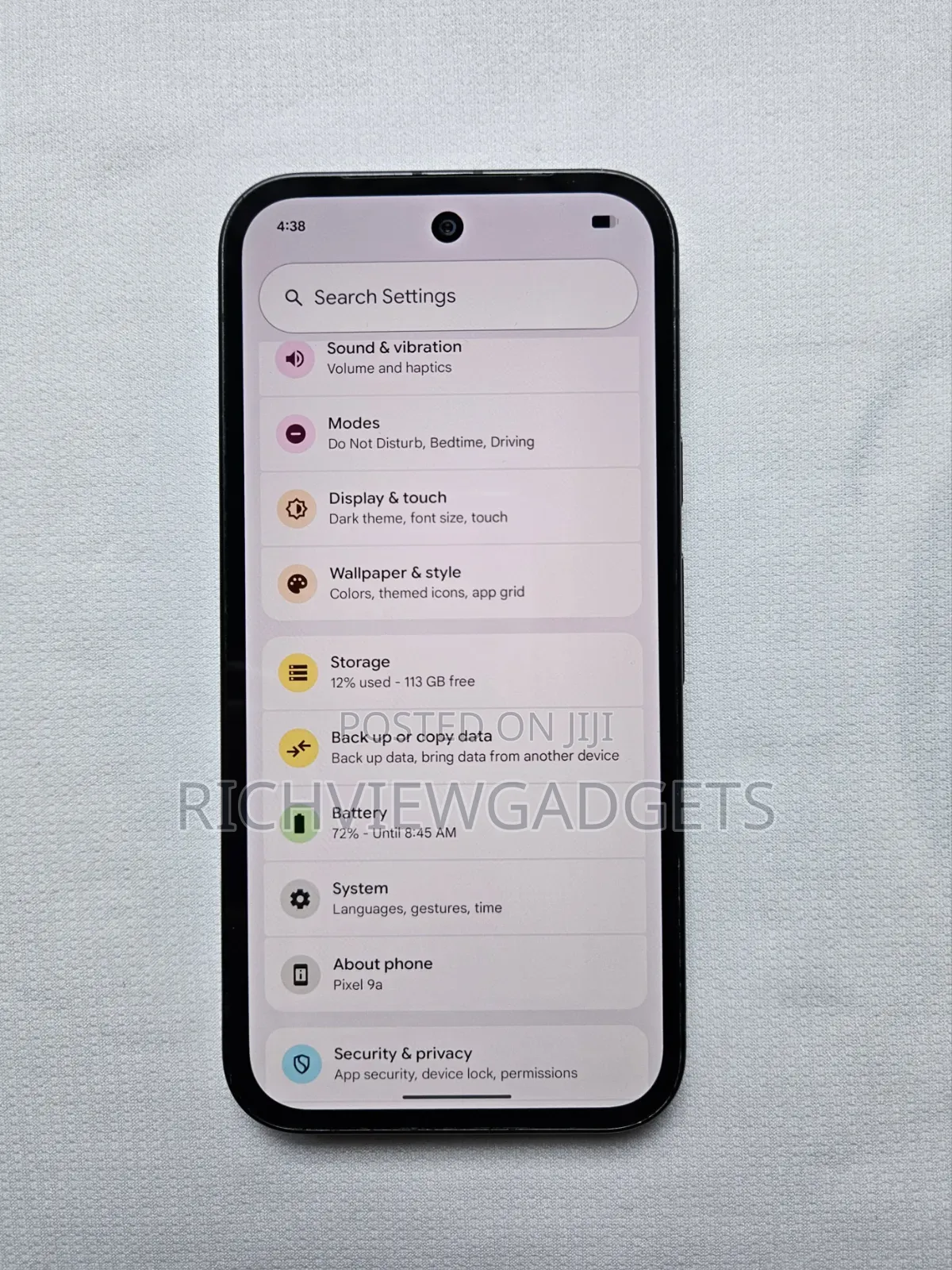 Google Pixel 9a 128 GB Black