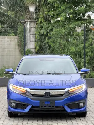 Honda Civic Touring Coupe 2019 Blue