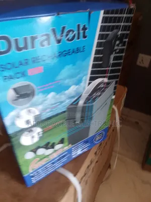 Duravolt 4 in 1 Solar Rechargeable Pack+ 4 Bulbs