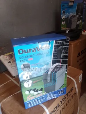 Portable Duravolt 4 in 1 Solar Rechargeable Pack