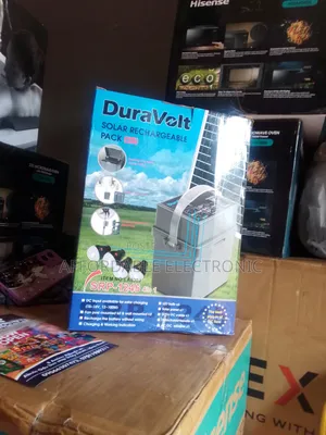 Renewed Duravolt 4 in 1 Solar Rechargeable Pack