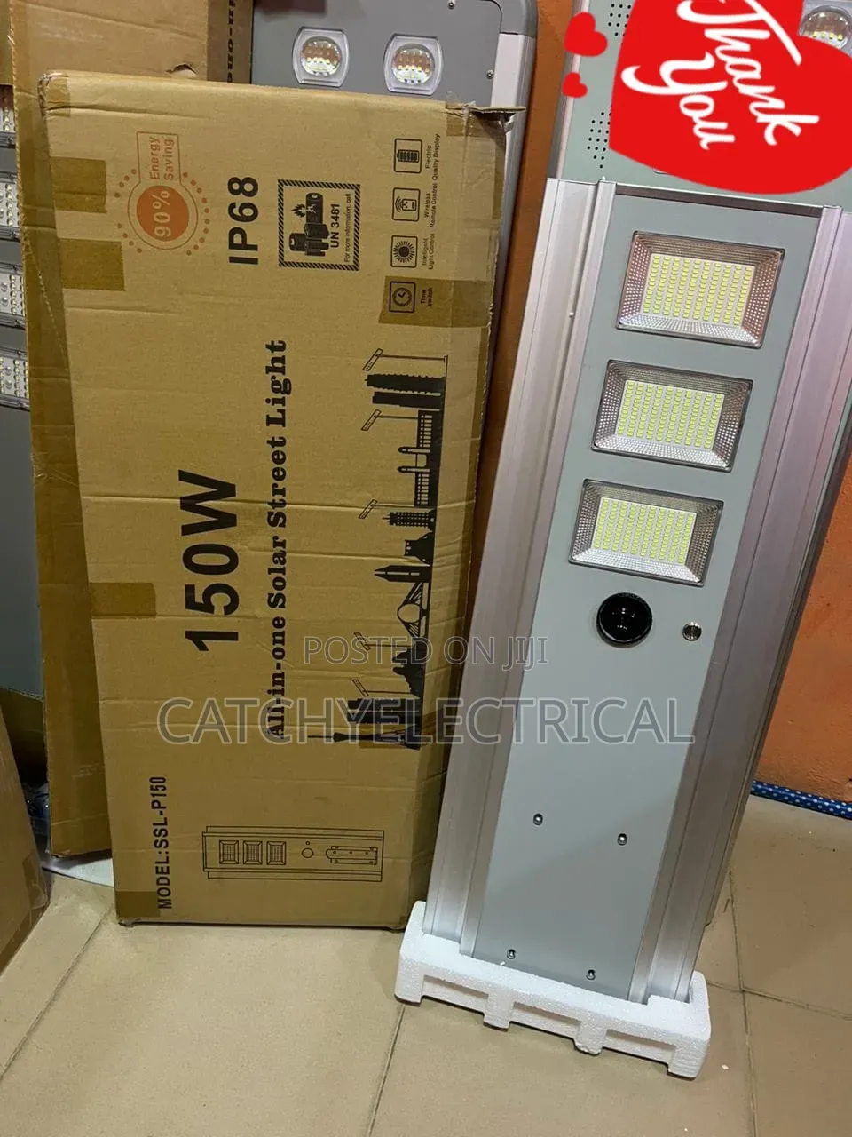 All in One Solar Street Light 150w